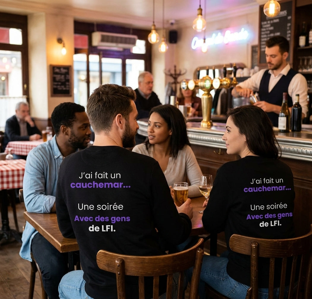 Sweat-shirt : une soirée LFI